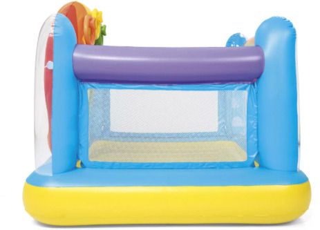 Jumpin Balloon(IND*93512) Bouncer With Free Electric Pump Inflatable Hoppers & Bouncer