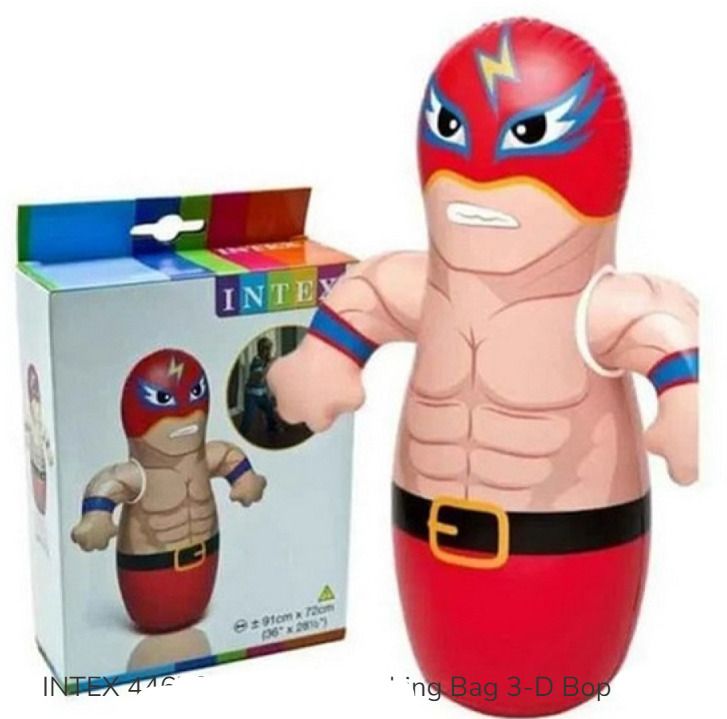 intelligent 3D Doll Bop Bags Children's Boxing Toys Inflatable Kid Punching Bag With Pump Inflatable HitMe Toys-picture-18