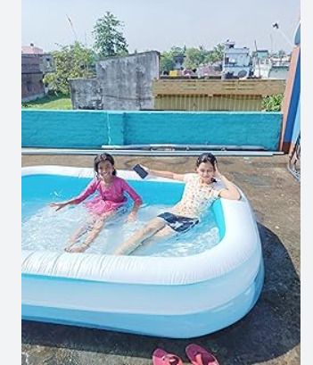 Inflatable Kiddie baby and adult swimming Pool With Free Pump Inflatable Swimming Pool-image-43