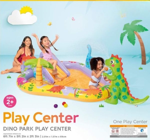 Dinosaur Inflatable Play Swim(IND*953104) Center Inflatable Swimming Pool-image-6