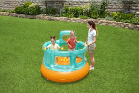 kindertales Inflatable (IND*99)Trampoline For Children 152 x 117 cm (Multicolor) Inflatable Hoppers & Bouncer-picture-20
