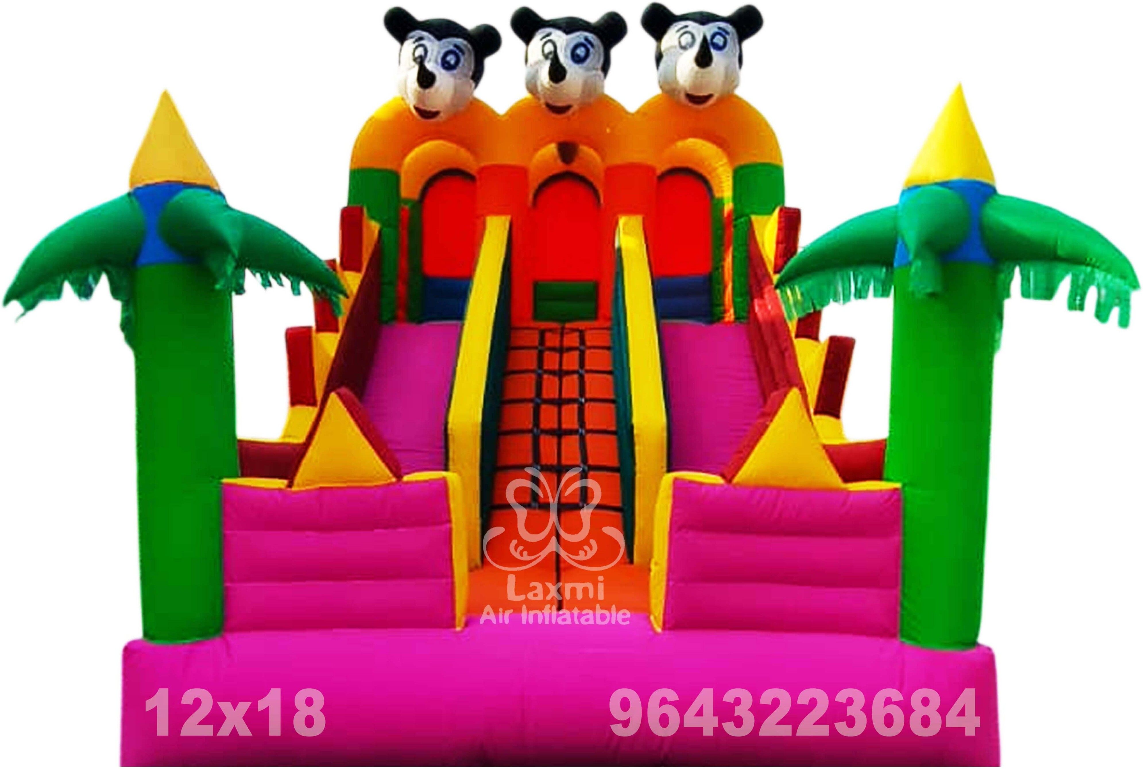 Fun And Durable Inflatable Bouncer With Slide (12x18 Feet Size) Inflatable Hoppers & Bouncer