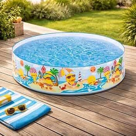 intelligent 5 Feet Kids Water Pool Bath Tub(IND*74) Swimming Pool Inflatable Swimming Pool-picture-4