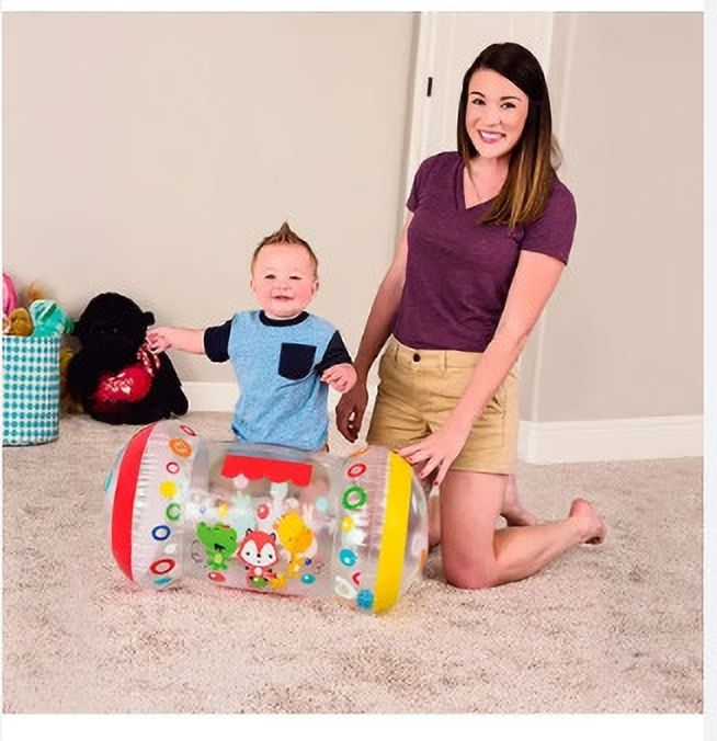 kindertales Inflatable (IND*68) Step Roller for Toddlers, 64Cm X 33Cm X 33Cm,Multicolor Inflatable Hoppers & Bouncer-picture-35