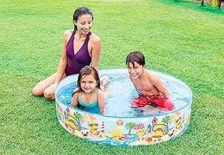tiny tales Kids Water Swimming(IND*8) Pool Bath Toy Inflatable Swimming Pool-picture-45