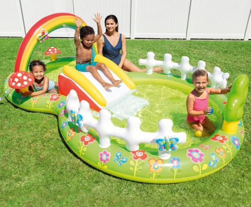 horm flow Buy Intex 57154NP Garden Play Center, Colourful, 6.5 Inflatable Swimming Pool-picture-39