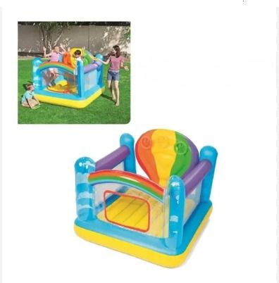 Balloon(IND*94312) Bouncer, 1.75mx1.73mx1.37m With Free Electric Pump Inflatable Hoppers & Bouncer