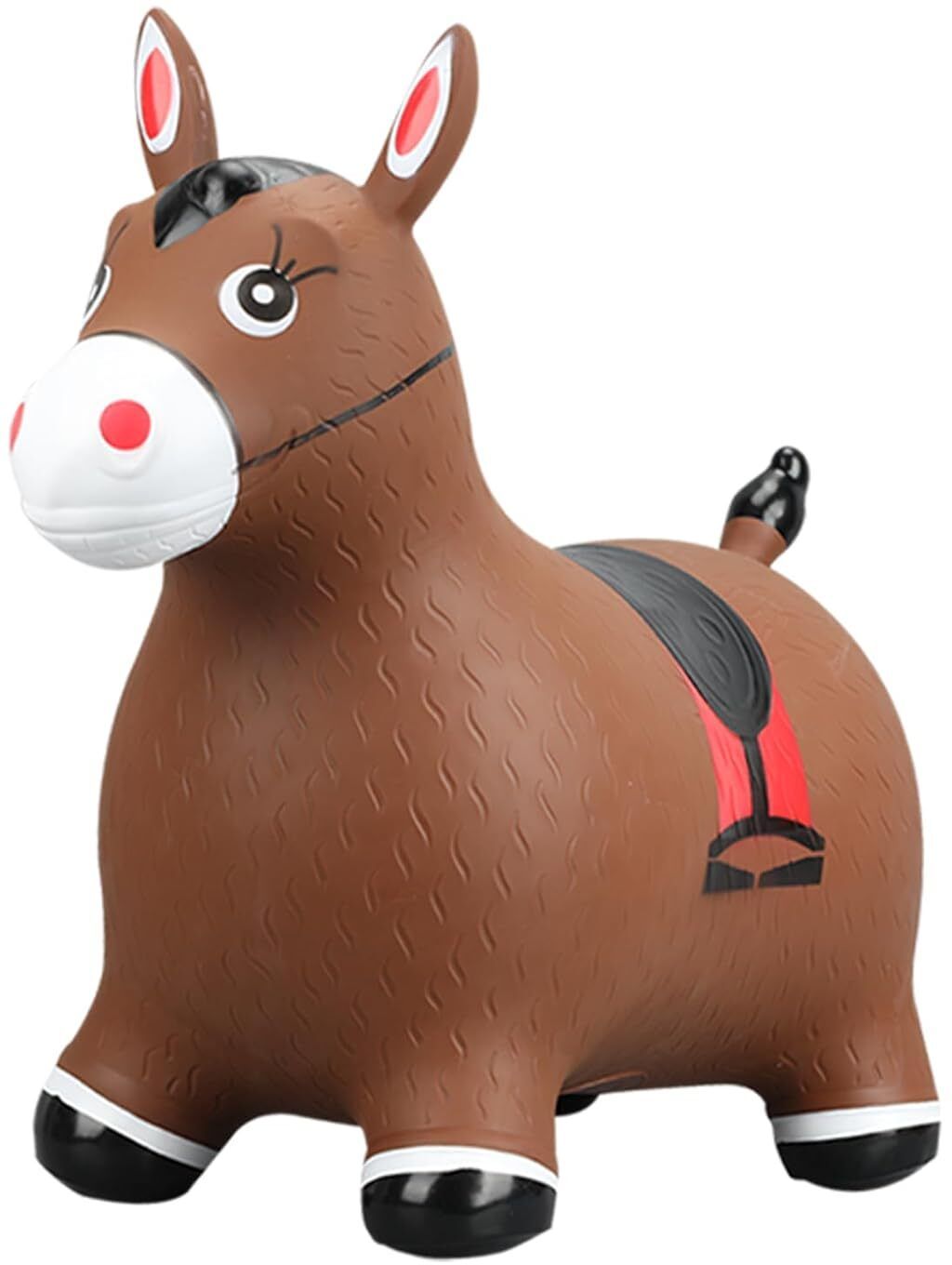 dwiti enterprise Kids Inflatable Hopping Horse Ride On Toy with Pump for Indoor,Outdoor Play Inflatable Inflatable Toy Pump-picture-35