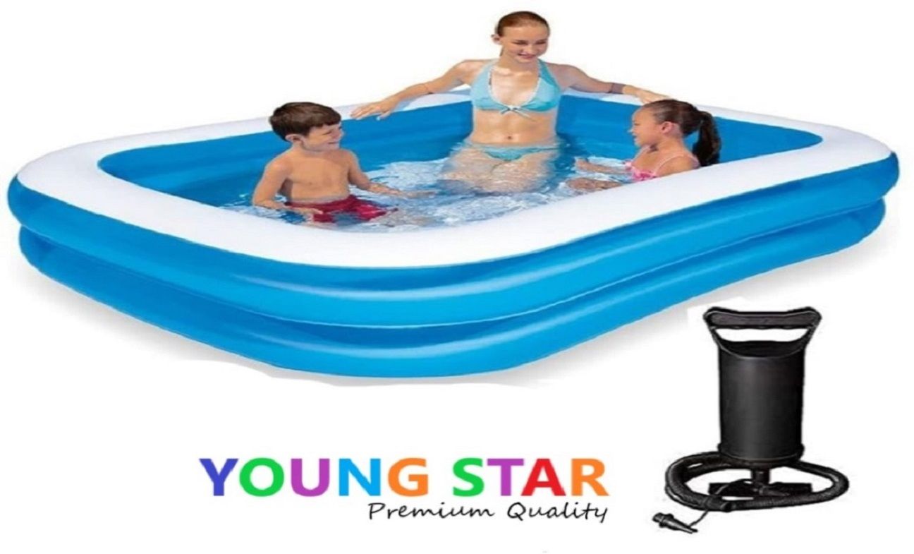 Best Seller USA Summer Special 7FEET JUMBO Family ADULTS AND KID BATH TUB Inflatable Swimming Pool, Inflatable Toy Pump