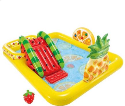 Fun fruity play (IND*3289) center swimming pool With Free Pump Inflatable Swimming Pool-image-32