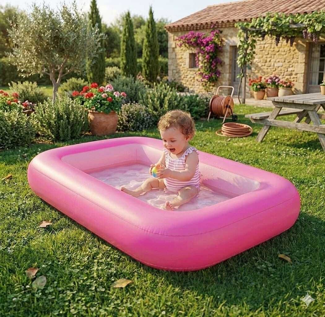 Swimming Pool for(IND*12732) Kids 5.5 Feet Inflatable Swimming Pool-image-3
