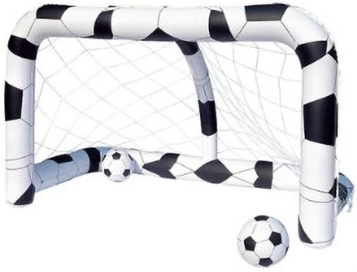 Inflatable (IND*99) Soccer Net (Multicolor) With Free Pump Inflatable Hoppers & Bouncer-image-17