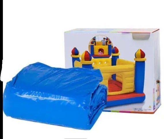 Jump O Lene (Blue) With Free Pump1105 Inflatable Hoppers & Bouncer