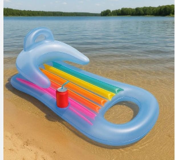 kindertales PVC Swimming (IND*6779) Mat Inflatable With Free Electric Pump Inflatable Swimming Mats-picture-22