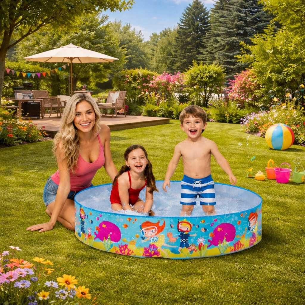 tiny tales fun Inflatable Swimming(IND*1087) Pool (Multicolor) Inflatable Swimming Pool-picture-14