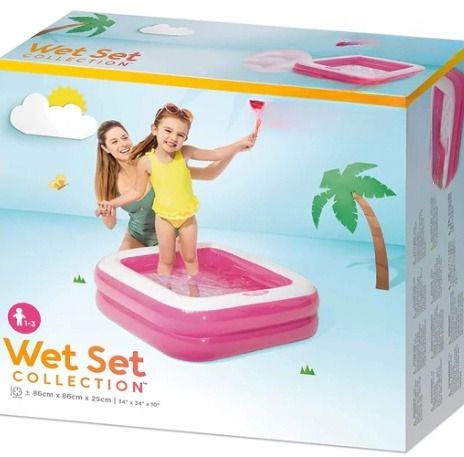 3 Ft Kids (IND*4591) Play Box Inflatable Swimming Pool Inflatable Swimming Pool-image-19