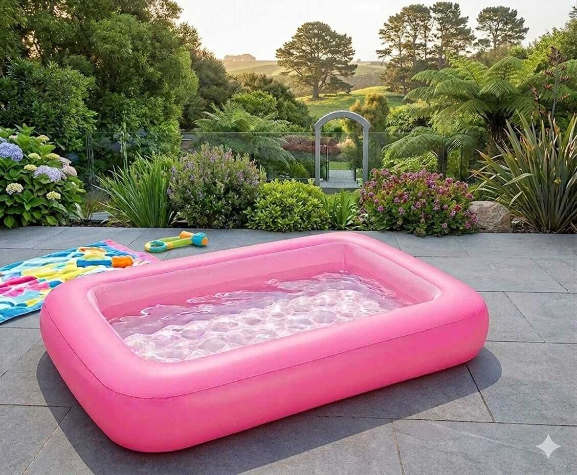 Silicone Rubber Outdoor Pink (IND*1327)Swimming Pool Inflatable Swimming Pool-image-23