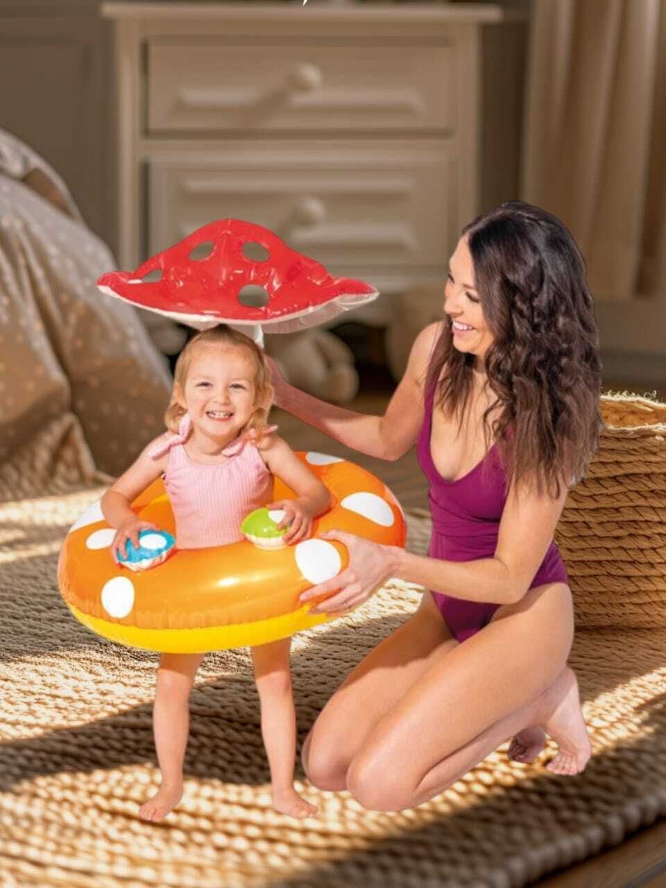 My Baby Float Pool(IND*14804) Rings, Baby Pool Inflatable Swimming Safety Tube-image-48
