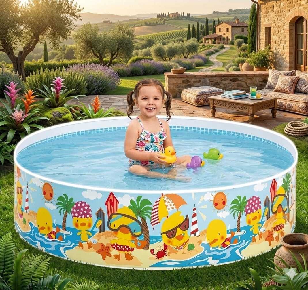 intelligent 5 feet Round Pool(IND*75190) Baby Bath Tub for kids Inflatable Swimming Pool-picture-30