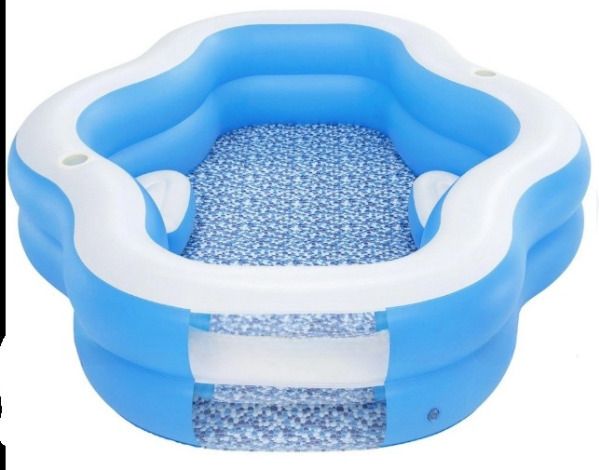 Inflatable Pool (IND*88) 270 x 198 x 51 cm Swimming Pools with free pump Inflatable Swimming Pool-image-2