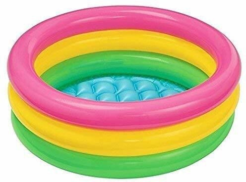 Baby Bath Tub Swimming Pool for Kids Activities 2 Feet 2-3-4 Years Bathing at Inflatable Swimming Safety Tube
