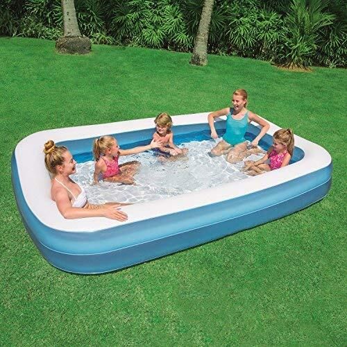young star American's Choice 7 Feet's Kids & Adults Family Swimming Pool Bath Tub Inflatable Swimming Pool, Inflatable Toy Pump-picture-30