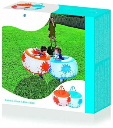 Mini bumperballs Bestway 2 pcs, 91x51 cm With Free Pump Inflatable Hoppers & Bouncer-image-41