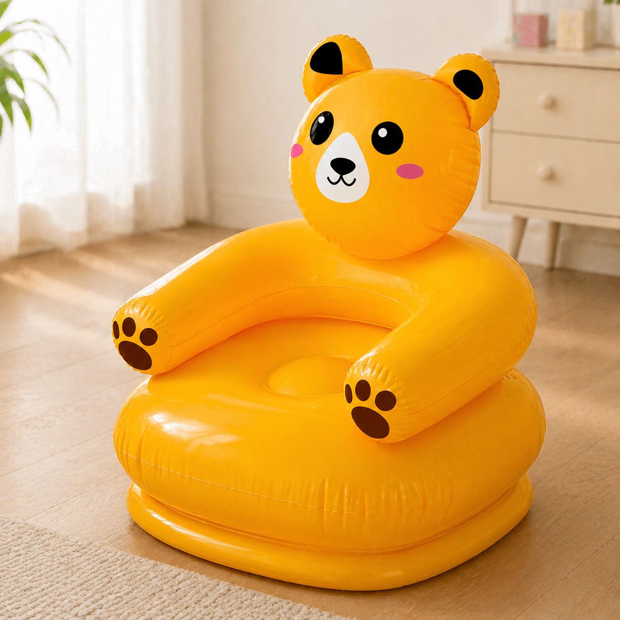 Animal Teddy Bear Shape Air Chair Inflatable Sofa for Kids Inflatable Sofa/ Chair-image-26