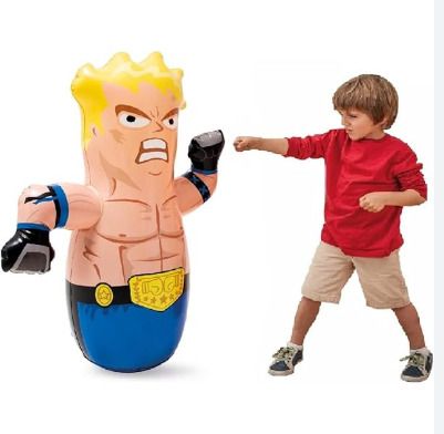 intelligent InflatableKids Boys(IND*444) Girls Hit Me Punching Bob Bag Toy Inflatable HitMe Toys-picture-20