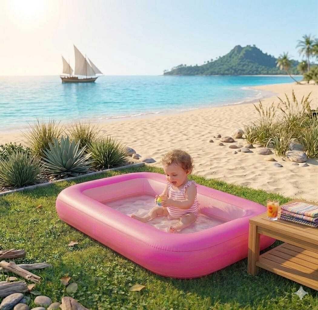 kindertales Inflatable Swimming (IND*2439)Pool for Kids & Adults, Inflatable Swimming Pool-picture-17