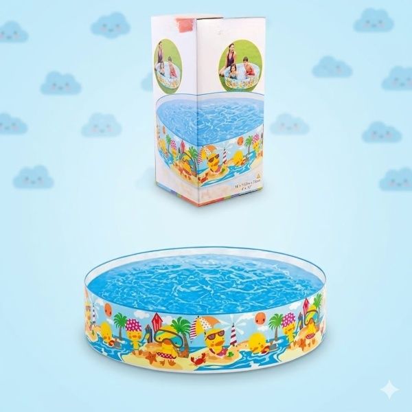 tiny tales 4 Feet Kids Water Bath Tub(IND*055) Swimming Pool Inflatable Swimming Pool-picture-42