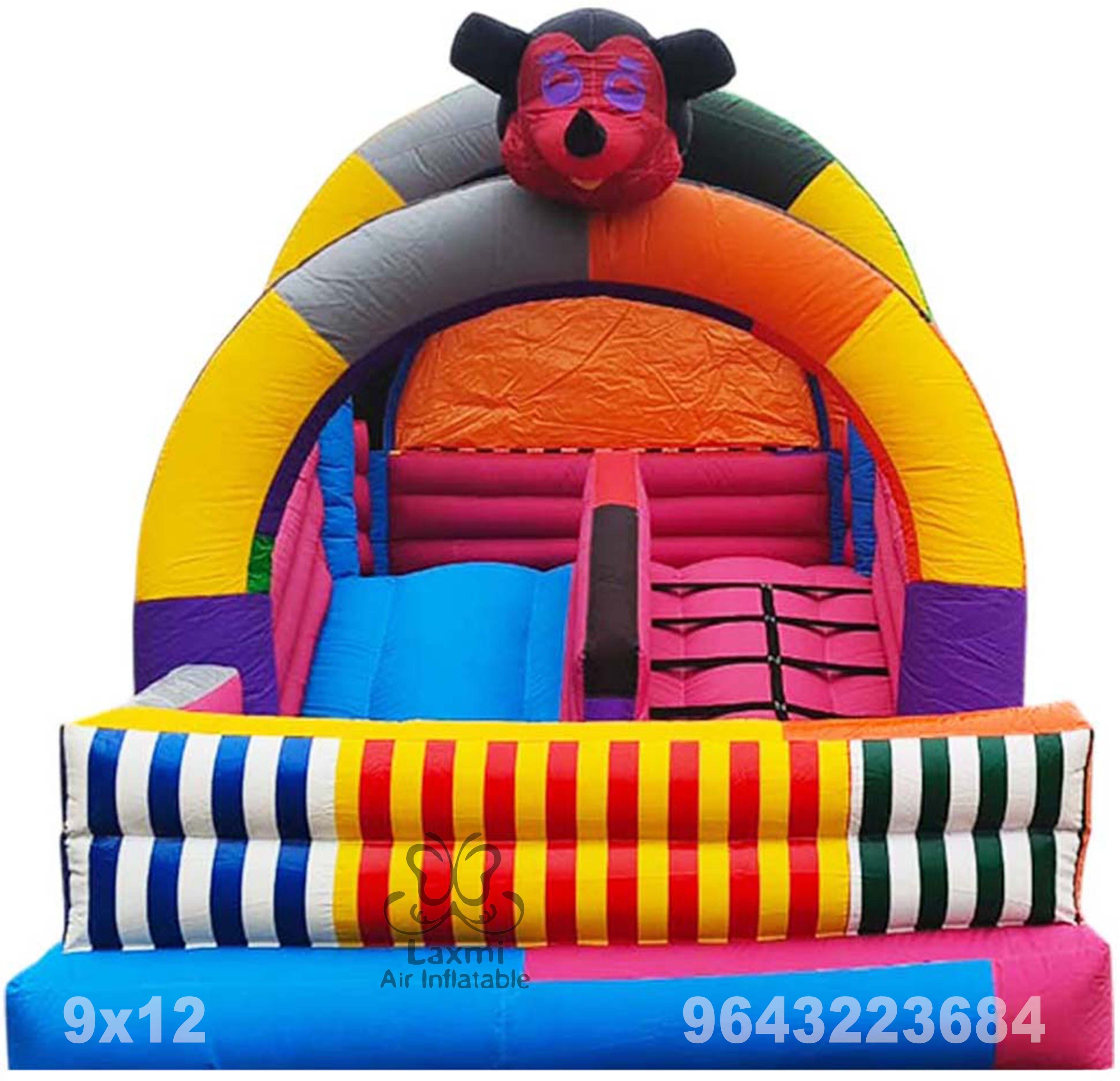 9x12 Feet Inflatable Slide Bouncy For Kids Inflatable Hoppers & Bouncer