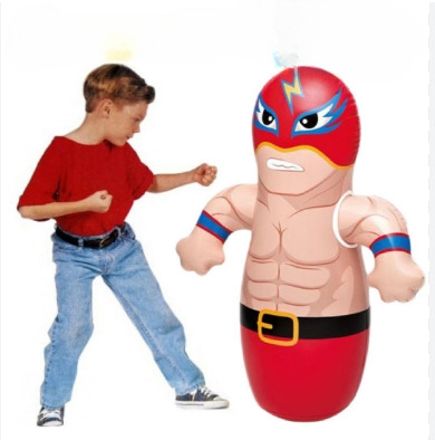 Hit Me Punching Toy for Outdoor &(IND*561984) Playing With Pump Inflatable HitMe Toys-image-47