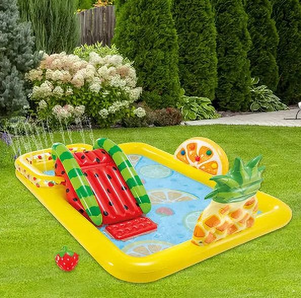 kindertales Inflatable Outdoor Park Swimming Pool Slides Children Pool With Free Pump Inflatable Swimming Pool-picture-36