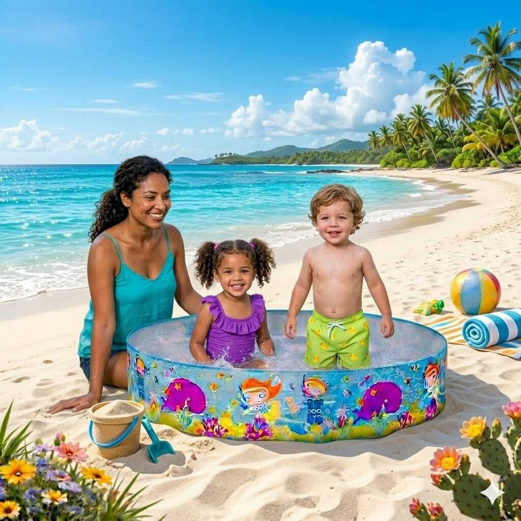 kindertales Kids - 5 Feet Inflatable(IND*9750) Swimming Pool Inflatable Swimming Pool-picture-42
