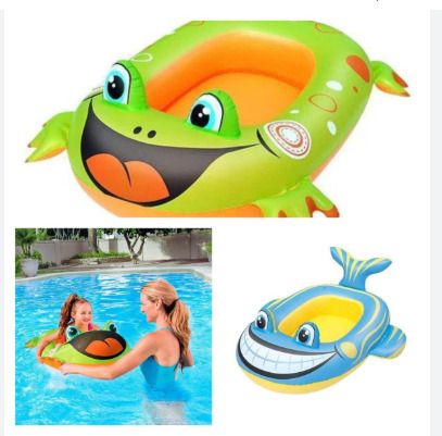 hornflow Bestway 34085 Frog and(IND*950432) Inflatable Boat Inflatable Swimming Safety Tube-picture-32