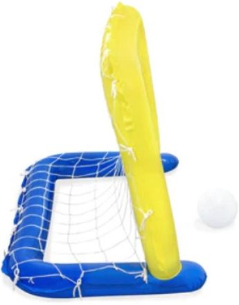 Water (IND*35) Polo Swimming Pool Game Set 1.42m X 76cm Multicolor Inflatable Hoppers & Bouncer-image-20
