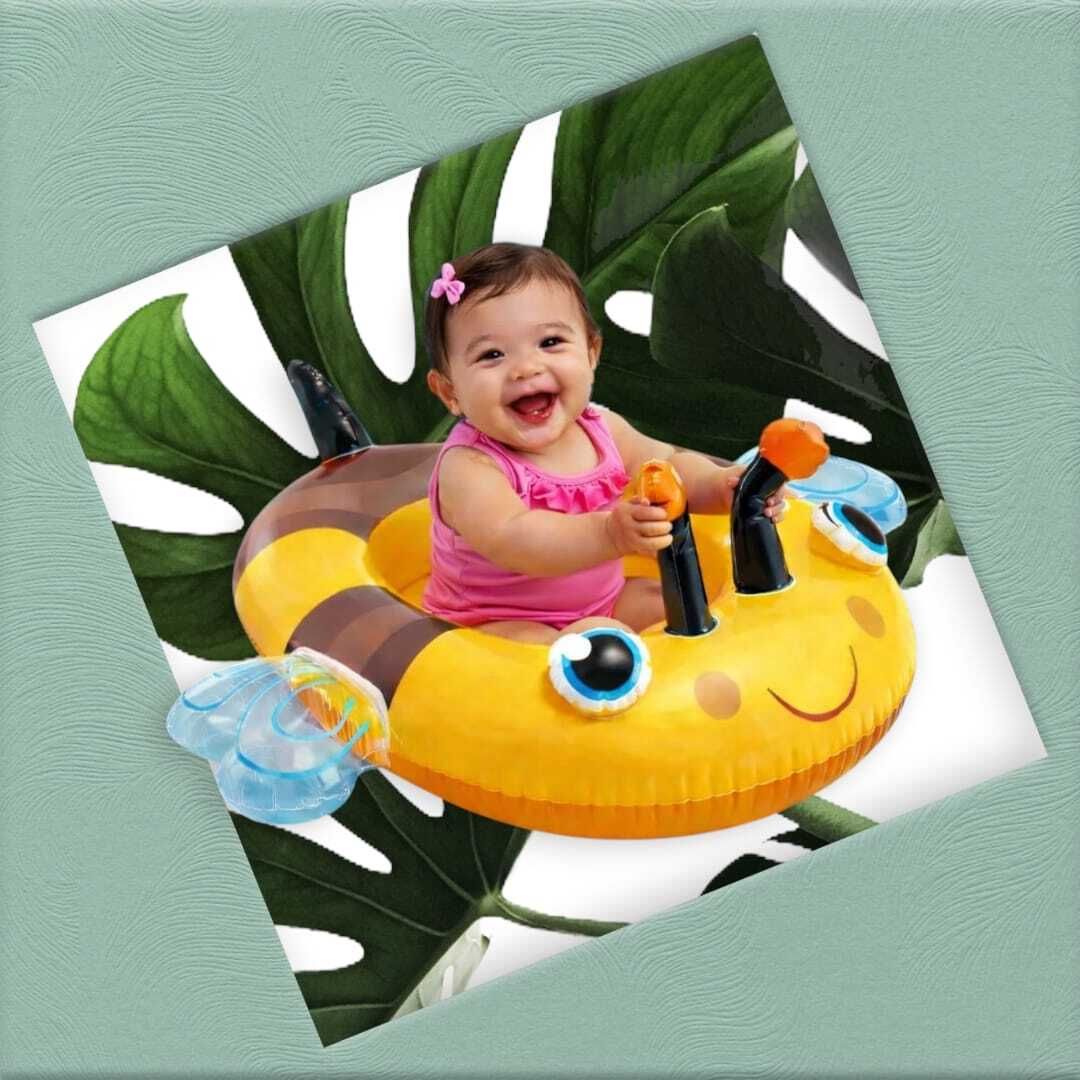 Summer Shark Ride-On Pool(IND*1392) Float for Kids Inflatable Swimming Safety Tube-image-38