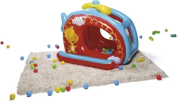 tiny tales Inflatable (IND*06) Helicopter Ball Pit With Free Pump Inflatable Hoppers & Bouncer-picture-13