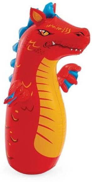 neelmadhav INTEX Kids Inflatable Dragon Punching Bag Toy, Fun Indoor & Outdoor Play Inflatable HitMe Toys-picture-29
