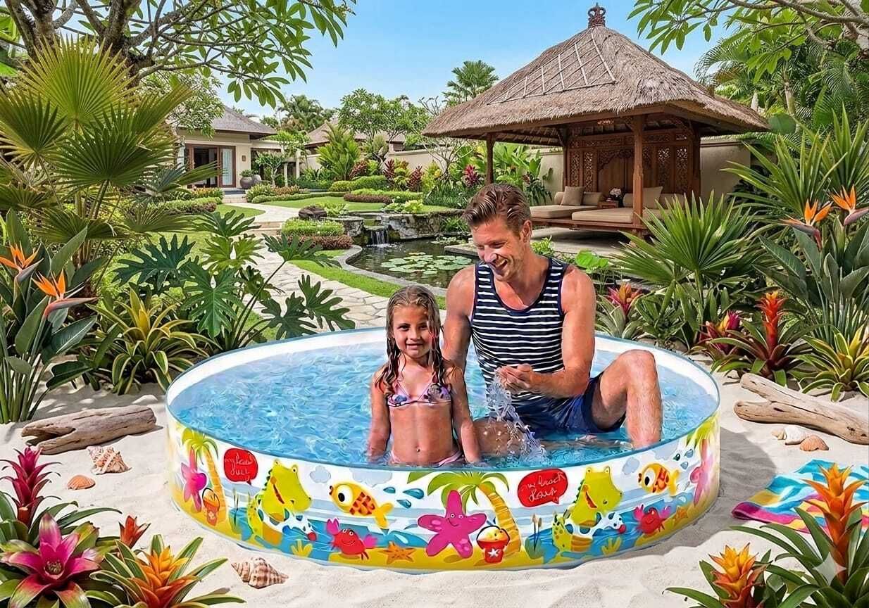 intelligent 5 feet Inflatable Kid (IND*11)Swimming Pool Inflatable Swimming Pool-picture-41