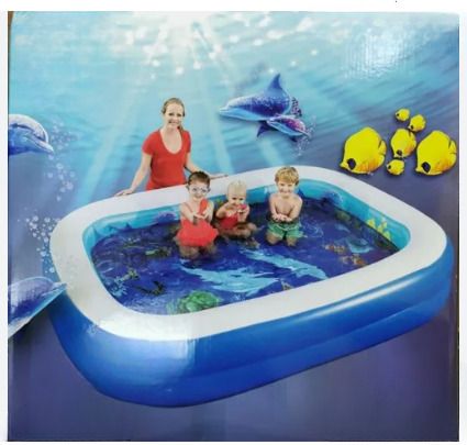 intelligent 54177 Family Pool, 3D Adventure, 262 x 175 x 51 cm Inflatable Swimming Pool-picture-25