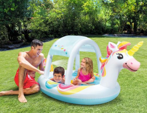 hornflow Children's Swimming(IND*7412) Pool 2.54*1.32*1.09 cm IX-58435 Inflatable Swimming Pool-picture-26