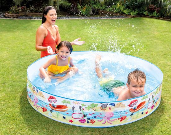 tiny tales 4 Feet Swimming Pool for(IND*1013) Kids Non-Air Inflatable Swimming Pool-picture-48