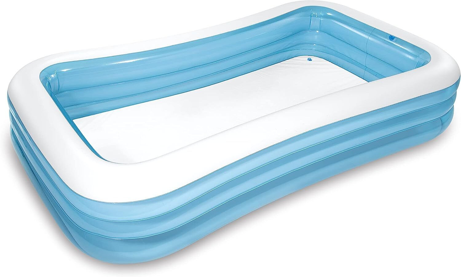 tiny tales Intex Swim (IND*14) Center Family Pool, 58484 With Pump Inflatable Swimming Pool image 1