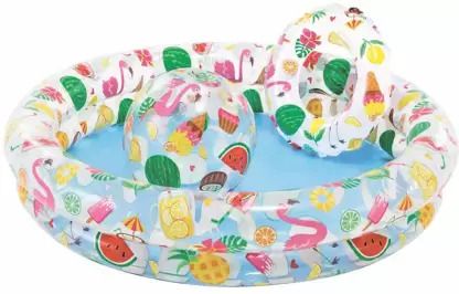 aexoniz toys AXONIZ TOYS 3 in 1 Swimming Pool with Ball and Tube Inflatable Swimming Pool Inflatable Swimming Pool-picture-21