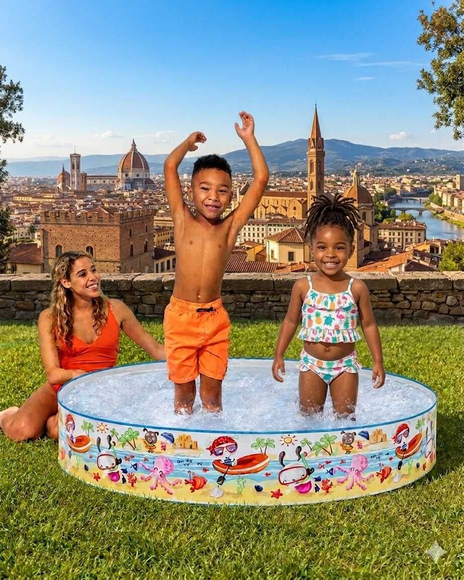 5 feet Round Swimming Pool(IND*727) Baby Bath Tub for kids Inflatable Swimming Pool-image-34