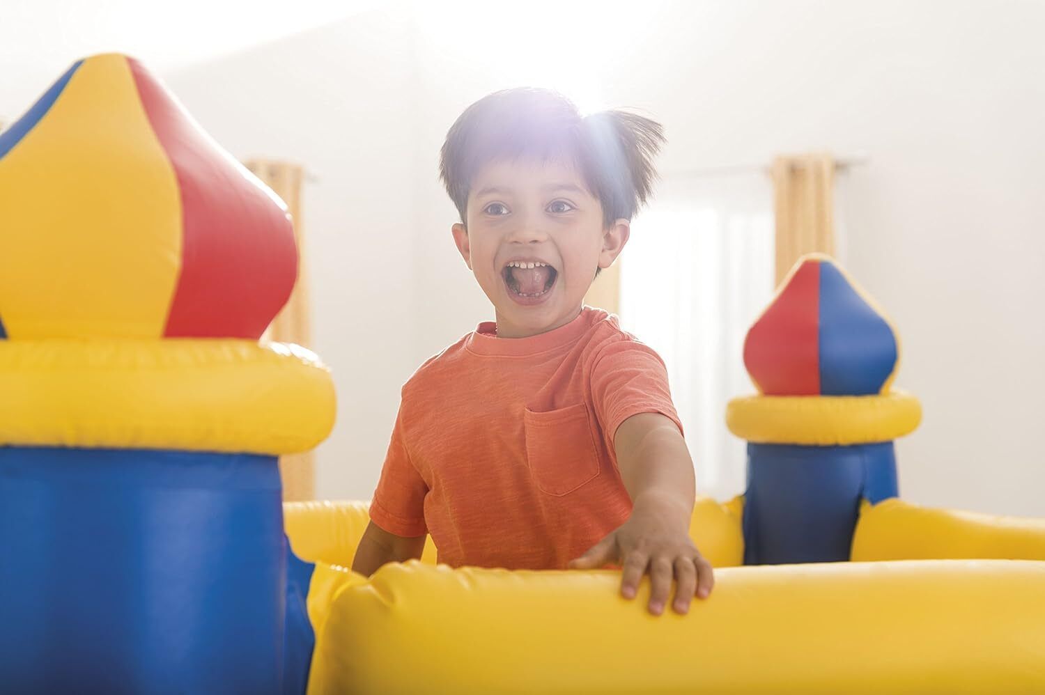48259 Inflatable home KIDS garden play fun green Jump-O-Lene With Pump Inflatable Hoppers & Bouncer-image-18