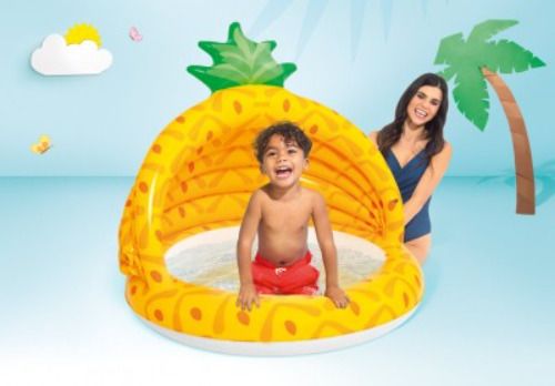intelligent Inflatable children's pool with canopy Pineapple INTEX 58414 Inflatable Swimming Pool-picture-33