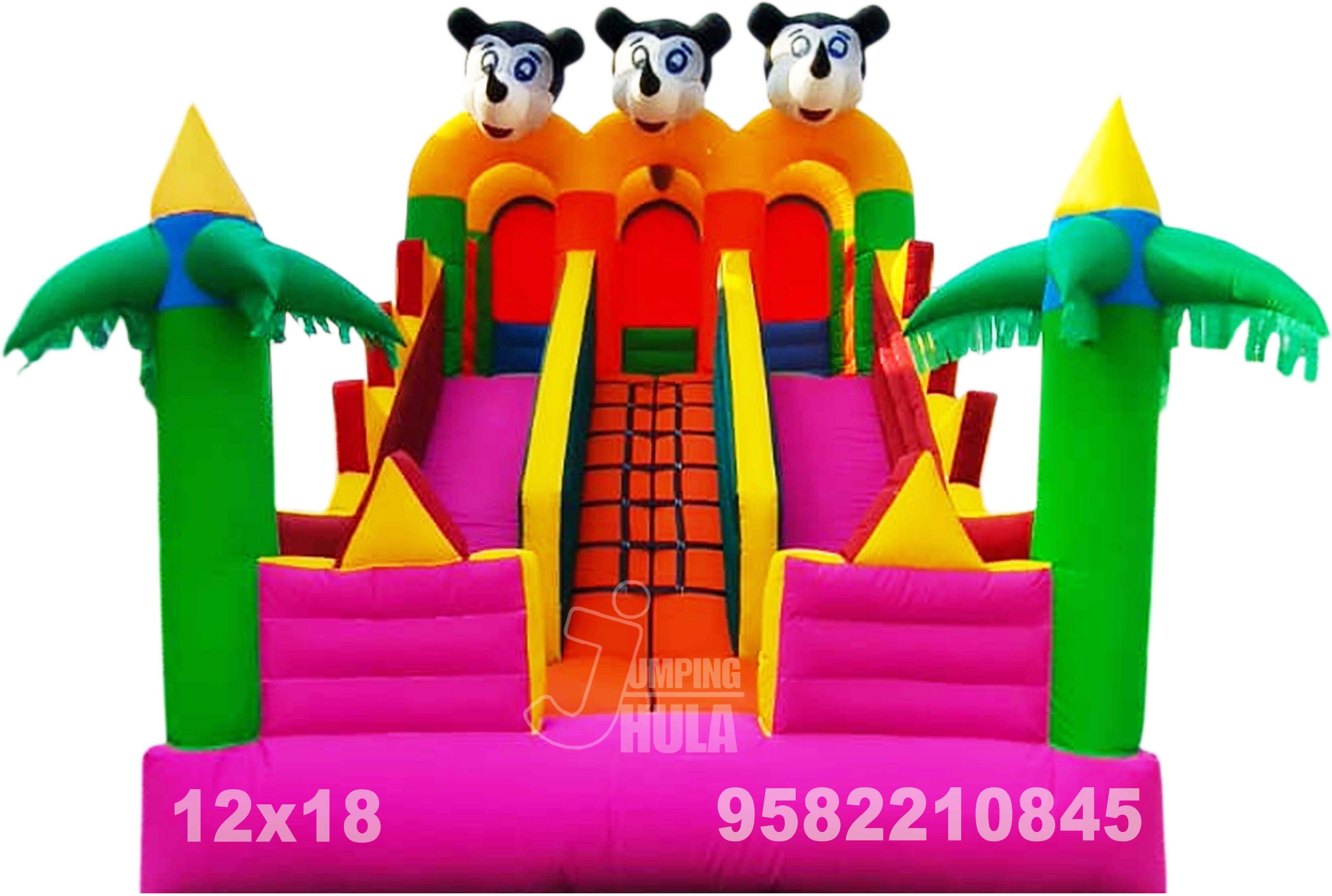 Fun, Safe Inflatable Slide Bouncy Rentals For Kids And Events (9x12 Feet) Inflatable Hoppers & Bouncer